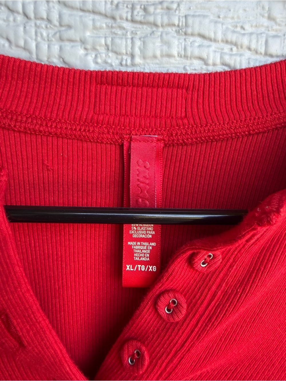 NWOT SKIMS Cotton Rib Long Sleeve Crop - Picture 3 of 4